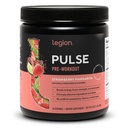 LÉGION Pulse avant l'entraînement - Toutes les boissons naturelles à oxyde nitrique pour stimuler l'énergie, sans créatine, naturellement sucré, Beta Alanine, Citrulline, Alpha GPC (Strawberry Margarita)