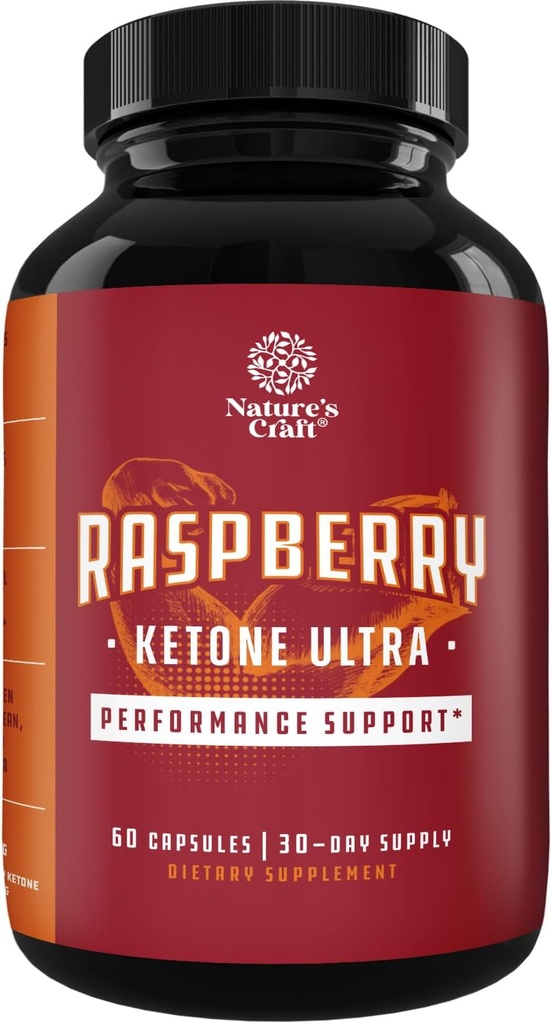 Framboise Ketones Weight Loss Keto Supplément avec le vinaigre de cidre de pomme de mangue africain pur et thé vert - Natural Fat Burner Metabolism Booster, contrôle de la rage pour les hommes et les femmes