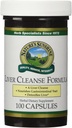 Nature's Sunshine Liver Cleanse Formula, 100 capsules Un mélange d'herbes conçu pour noyer le foie et la vésicule par nettoyage et désintoxication