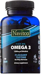 Oméga-3 Huile de poisson 3000 mg - 90 Softgels