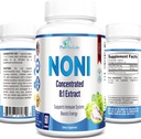 Capsules noni - Extrait de fruits noni (Morinda Citrifolia), support immunitaire - 60 capsules