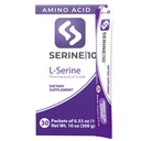 SERINE10 L-Serine Nootropics Packets - Soutien Santé cérébrale, Mémoire, Focus, & Production de Sérotonine, L-Tryptophane, & L-Cystine - 30 Packets en Poudre Pré-mesure avec 10 Grams (30000 mg)