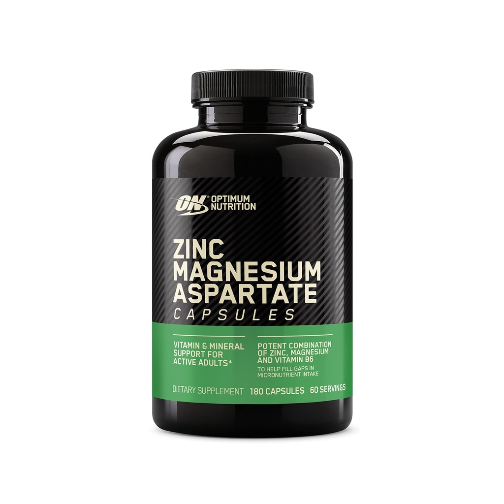 Supplément nutritionnel optimal pour les hommes et les femmes, supplément pour le zinc et le magnésium, 180 comtes