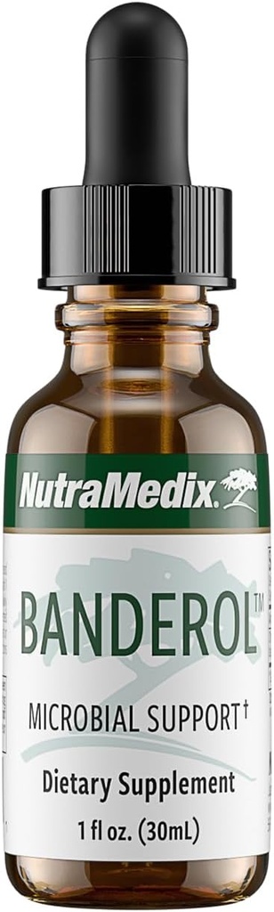 NutraMedix Supplément quotidien de soutien immunitaire - Suppléments à base de plantes Banderol pour le support du système immunitaire - Teinture végétalienne - Biodisponible Extrait d'Otoba gouttes liquides (1 oz/30 ml)