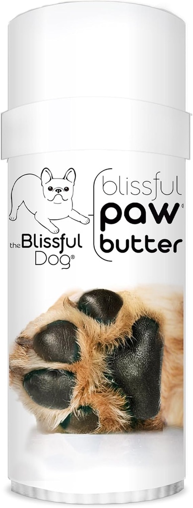 Beurre de patte à chiens, hydratant pour les pâtons secs, adoucit et protège une patte à poils en hiver, polyvalente, plate-forme de patte à chiens Lick-Safe, 3 onces.