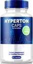 NutraRize Hyperton Capsules, Formule All-Natural and Complex, Supplément Premium pour soutenir la santé et le bien-être dans leur ensemble, Avis officiels sur les Pastilles Hyper-Ton (60 Capsules)