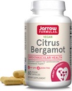 Formules de Jarrow Citrus Bergamot 500 mg - 60 portions (capsules de Veggie) - Soutien antioxydant pour la santé cardiovasculaire et métabolique - Supplément diététique - Sans gluten - Utilisez QH-Absorb