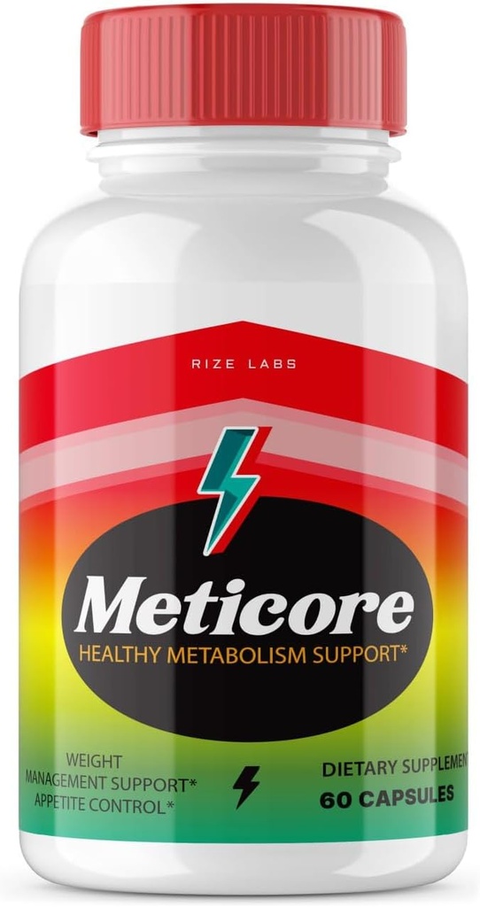 les laboratoires de taille - Meticore Weight Loss Supplement, Total Body Wellness Capsules, utilisé pour débloquer le chemin d'une vie plus saine, pour une figure maigre (60 capsules)