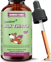 Wonder Paws Milk Thistle, Liver Support for Dogs, Supports Kidney Function for Pets, Detox, Hepatic Support, with Wild Alaskan Salmon Oil & Curcumin, Omega 3 EPA & DHA (2 Oz)