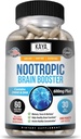 Kaya Naturals - Nootropic Cerveau Booster - pour Mémoire et Focus - Supplément Soutien au cerveau - Focus & Concentration & Apprentissage Précision - Fonction cognitive - 60 Compte