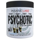 Insane Labz Psychotique SAW, Poudre de pré-entraînement à haute intensité avec OxyGold-Teacrine® et AMPiberry®,Extreme Lasting Energy avec Teacrine®,Focus avec CognitIQ® et Endurance (30 portions (paquet de 1), Blue Raspberry)
