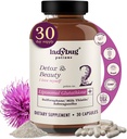 Supplément glutathion liposomique - 30 gélules Supplément glutathion liposomique, avec Ashwagandha biologique, Sulforaphane de la graine de brocoli, Myrosinase, Thistle de lait pour le soutien immunitaire et la santé du foie
