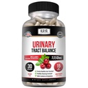 Kaya Naturals - D-Mannose - Urinary Tract UT Cleanse & Bladder Health - Fabriqué avec la racine de canneberge, d'hibiscus et de dandelion - D Capsules de mannose Supplément de canneberge - 30 Capsules de légumes