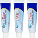 Globe RectaEase 5% Lidocaïne (3 Pack) Crème de soulagement des hémorroïdes 1 oz Tube, Crème anorectale, Soulagement rapide de la numération, Traitement des hémorroïdes de la démangeaison et de la brûlure