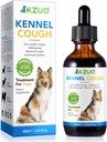Traitement de la toux pour chiens - Gouttes de la toux pour chiens, supplément de la toux 100% naturelle pour chiens, supplément de soulagement de l'allergie pour chiens, gouttes à base de plantes pour toutes les races et tailles