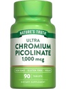 La vérité de la nature Picolinate de chrome ultra 1000mcg. 90 comprimés.