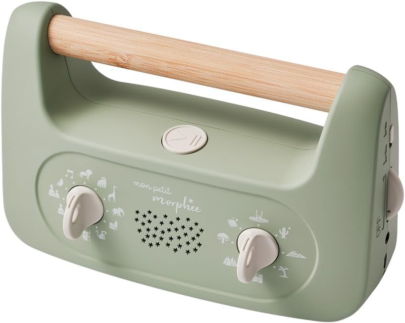 Ma petite Morphée : conte d'enfants et aide au sommeil pour les enfants 3 ans et plus Lecteur d'histoires avec des histoires de coucher et une machine sonore apaisante 192 séances en 4 langues