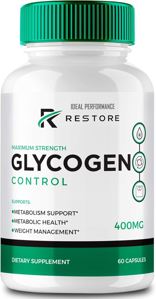 Restore Glycogen Control Capsules, RestoreGlycogen All Natural Formula Pills, RestoreGlycogen Control Pills - Maximum Strength, RestoreGlycogenControl Capsules Official Formula Reviews (60 Capsules)