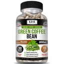 Extrait de fève de café vert Kaya Naturals - Supplément sans gluten non OGM (30 comte (paquet de 1)