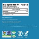 Vitalité naturelle Magnésium naturel Calme (2 bouteilles de 16 once)