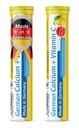Calcium allemand + VIT. C - 40 boissons véganes comprimés effervescents - Lime citron - Fabriqué en Allemagne