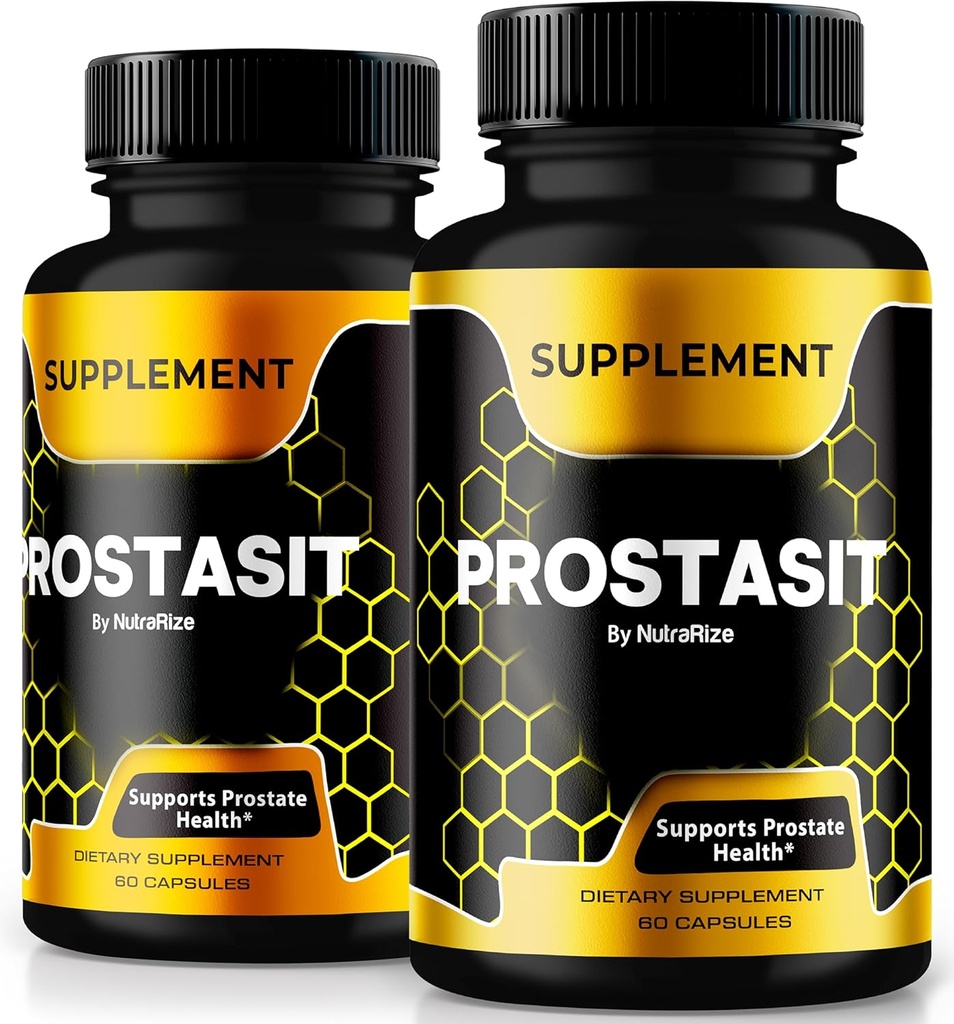 (2 Pack) Capsules Prostasit, toute la formule naturelle Premium pour soutenir la santé de la prostate, Supplément officiel pour la santé et le bien-être, Prosta Sit Pastillas Avis (120 Capsules)