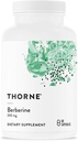 THORNE - Berbérine - 200 mg (anciennement Berbercap) - Soutient la fonction cardiaque, le système immunitaire et la santé des intestins* - 60 capsules