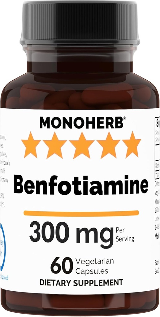 Benfotiamine 300 mg - 60 gélules