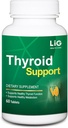 LIG Thyroid Support-Natural Supplement for Goiter & Hashimoto's Thyroiditis-Balance Hormone Levels-Maintain Thyroid Gland Function