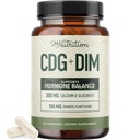 Calcium D-Glucarate avec supplément DIM pour la désintoxication et l'équilibre hormonal pour les femmes et les hommes.Détox et nettoyage, l'acné hormonal, la ménopause et CDG pour le soutien du foie.