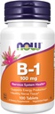 MAINTENANT Aliments suppléments, vitamine B-1 100 mg, production d'énergie*, santé du système nerveux*, 100 comprimés