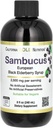 California Gold Nutrition Syrup Elderberry, Black Elderberry (Sambucus nigra) Concentré de jus, soutien immunitaire saisonnier, pas de conservateurs artificiels ou d'édulcorants, 2500 mg, 8 fl oz (240 ml)