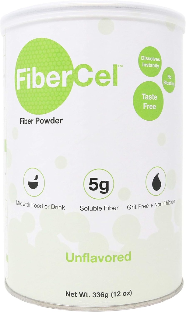 FibreCel Poudre de fibre non aromatisée 12oz
