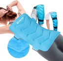 Pack de glaçons à dos plein pour les blessures Grande enveloppe de gel réutilisable pour le soulagement de la douleur au dos, Compresseur de thérapie à froid flexible pour gonflement, Bruises, Sprains, Chirurgie, XXL, 21"x13"