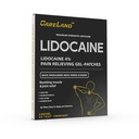 CARELANDE 4% Gel de Lidocaine Patch, 6 comtes de la douleur de résistance maximale pour le soulagement musculaire dans le cou genou dos et épaules.