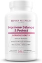 Recherche en biotique Hormone Balance and Protect - Formulé par Dre Lindsey Devaki Berkson, Expert Hormone. PABA, Thistle de lait, Extrait de graines de brocoli 120 Capsules