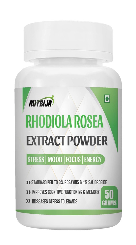 Poudre d'extrait de racine de roquette de Rhodiola (50 grammes)