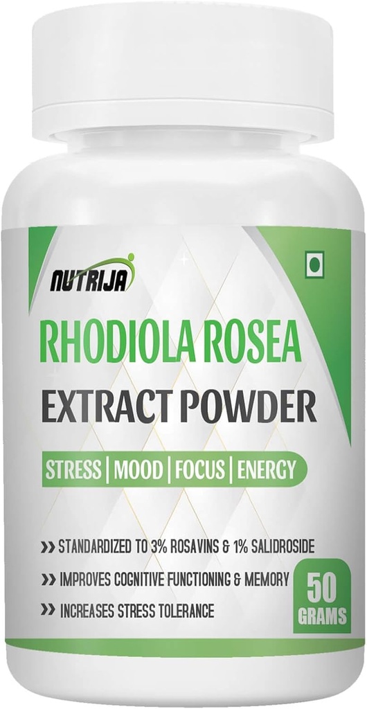 Poudre d'extrait de racine de roquette de Rhodiola (50 grammes)