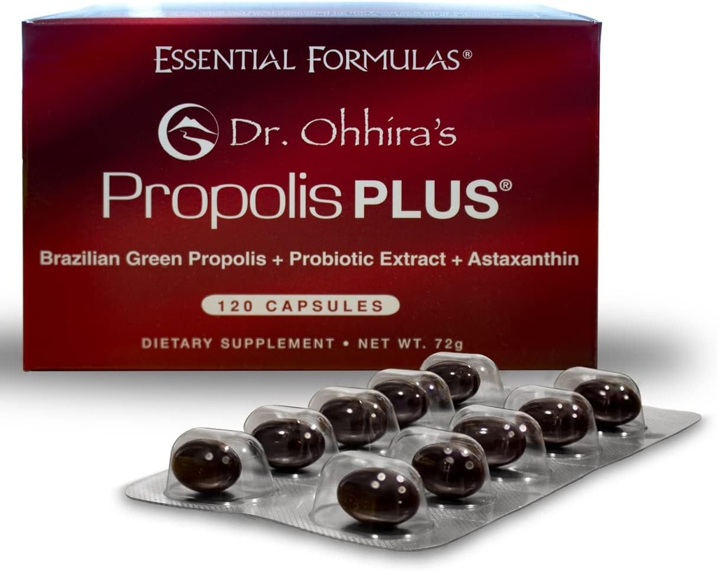 Propolis Plus du Dr Ohhira avec propolis verte brésilienne, 120 capsules