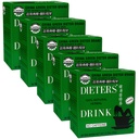 Tea Detox Tea d'oncle Lee avec Senna Laxative, Constipation Relief pour les adultes, soutient un poids santé, Sacs de thé à base de plantes sans caféine, 30 comtes (paquet de 5)