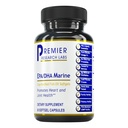 Premier Research Labs EPA DHA Marine Softgels - Omega 3 Fish Oil, EPA DHA Omega 3 Supplément, acides gras pour les femmes et les hommes, naturel - 90 capsules de Softgel