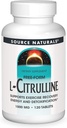 Source Naturals L-Citrulline 1000mg - Booster à oxyde nitrique - 120 comprimés