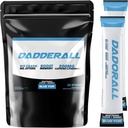 Nootropic Powder for Energy and Focus | No Sugar Focus Energy Drink Mix with Nootropic Supplements, 200mg Caffeine, for Adults, 25 Single Serve Packets, Blue Yum