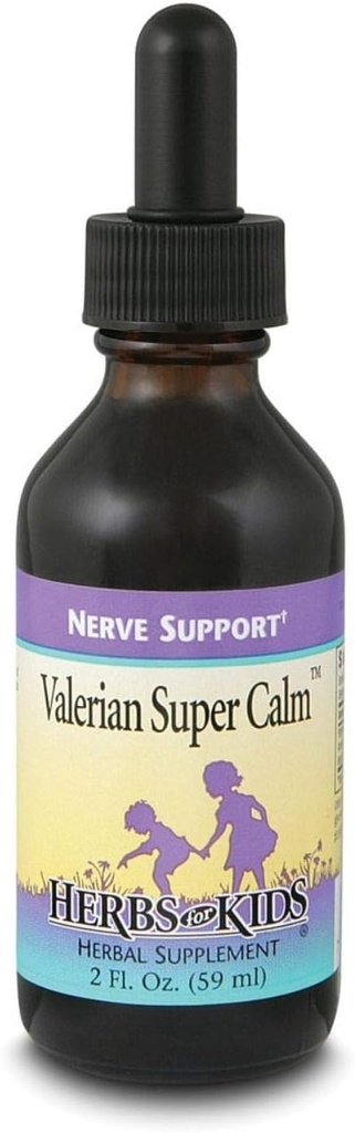 Herbes pour enfants Valérian Super Calme (2oz)
