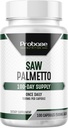 Probase Nutrition Saw Palmetto Extract Prostate Health Supplement for Men, Supports Prostate, Urinary, and Hair Health, 100 Capsules, 3+ Month Supply