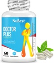 NuBest Doctor Plus avec Calcium, Vitamine D3, Vitamine K2 (MK7), Capsules de magnésium pour la force osseuse, Bons sains, Immunité, Calcium Max Absorption pour l'âge de 10 ans et plus 60 Capsules
