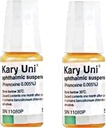 Kary Uni X2 Pcs 10 Ml Meilleures Cataractes de goutte pour les yeux de chat Traiter l'inflammation des yeux Formule sûre et douce - Tous les animaux Chats pour chiens Soins pour les yeux de chat
