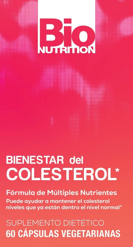 Bio Nutrition Chlolestérol Wellness 60 Capsules végétariennes