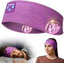Perytong casques de sommeil Bluetooth Headband, Sports sans fil écouteurs dormants avec Ultra-Thin HD stéréo haut-parleur casque pour dormir entraînement Courir Cool Gadgets Cadeaux uniques