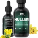 Mullein Drops for Lungs - Lung Cleanse & Detox - Mullein Leaf Extract for Lungs - Lung Detox for Smokers - Bronchial and Immune Support - Mullein Leaf Drops 4 Fl Oz